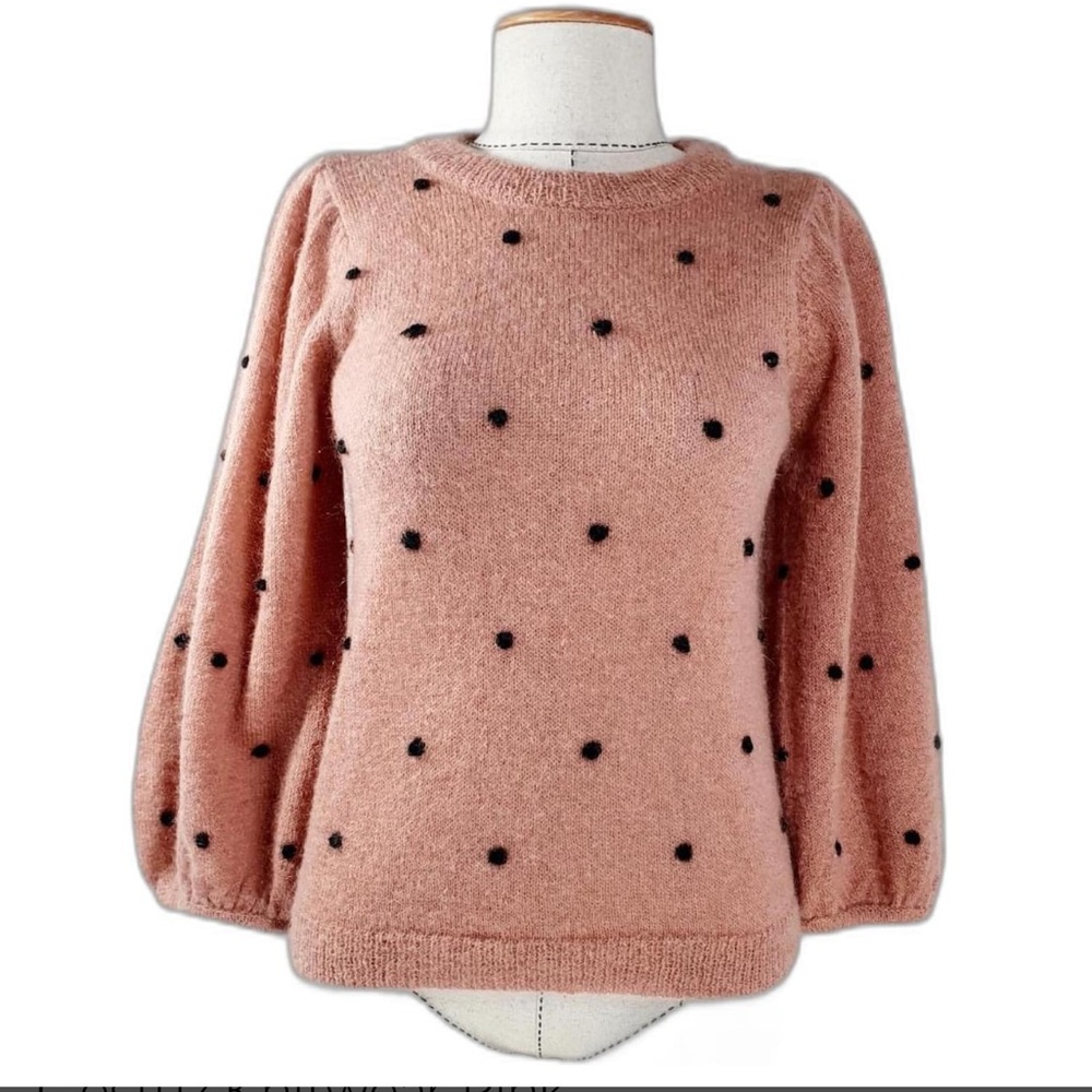 Gestuz Blush Polka Dot Sweater